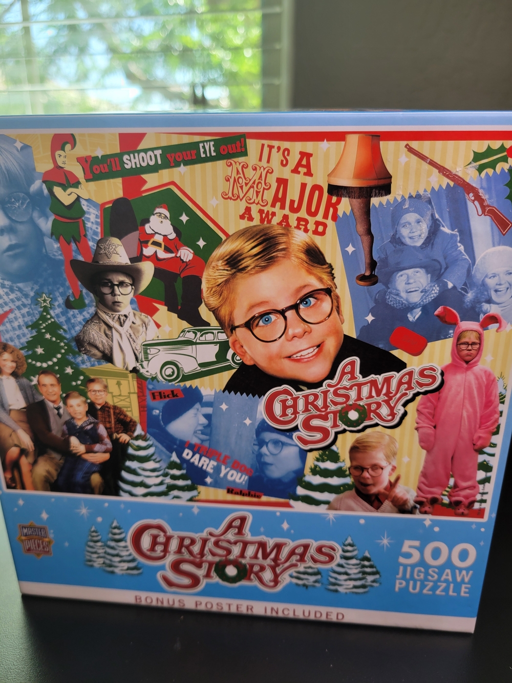 A Christmas Story 500-Piece Jigsaw Puzzle - Classic Holiday Collage